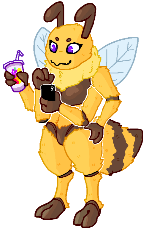 bee! drawn by snafuqd